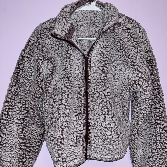 Express sherpa zip up jacket - Picture 1 of 4